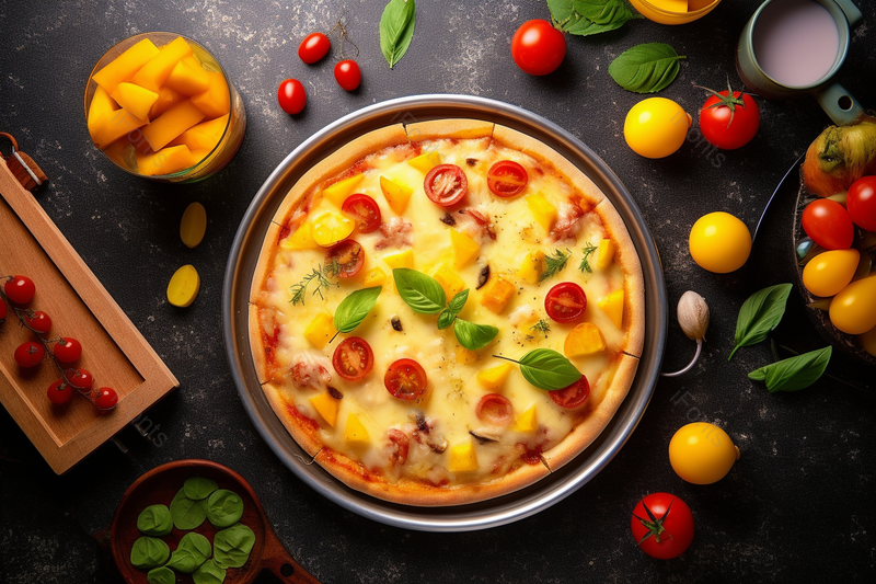 披萨西式餐点美味披萨背景图,高清,摄影图,摄影图片,图片大全,摄影图免费下载